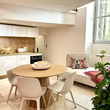 Le Pavillon Des Arenes - Jardin Et Terrasse Prives Apartamento *